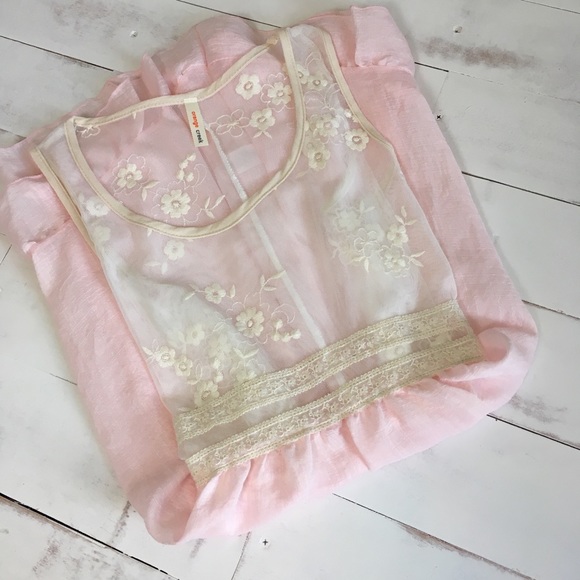 *LAST ONE!* Cotton Candy Babydoll Layering Tunic - Picture 6 of 8